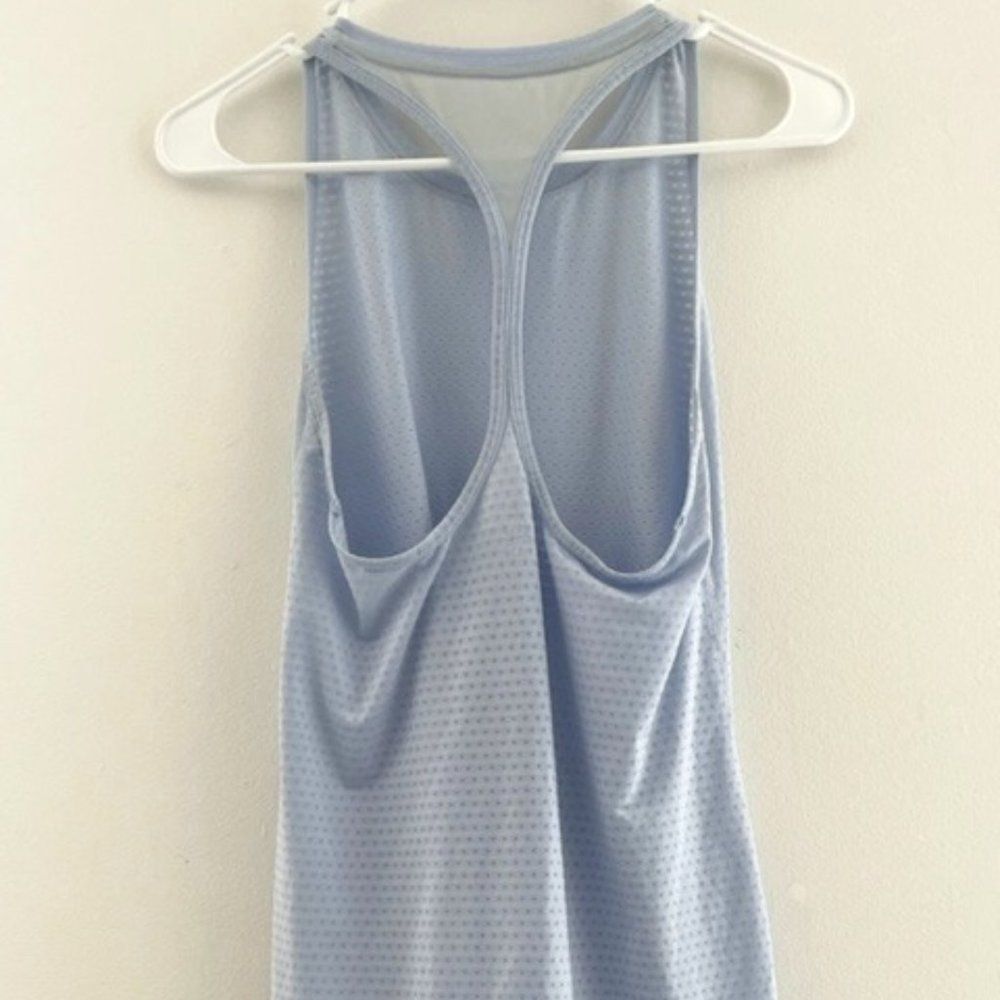 ATHLETA women Tank Top XXS Racerback Cross Back Athletic Workout RN#54023